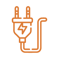 Icono enchufe electrico